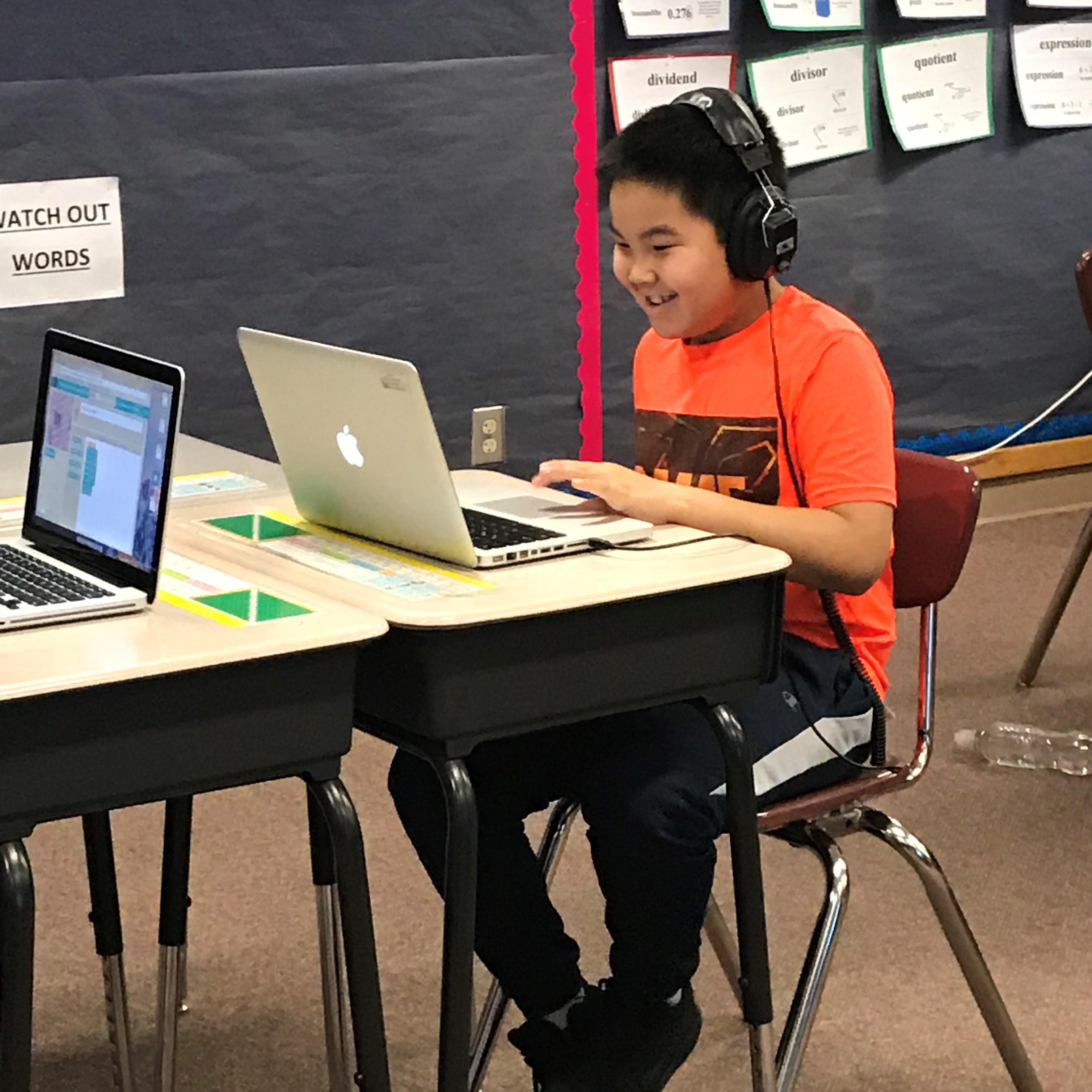 Child Sitting a Computer