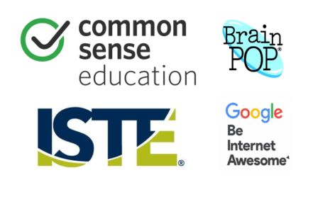 Common Sense Education, BrainPOP, ISTE, GoogleEdu