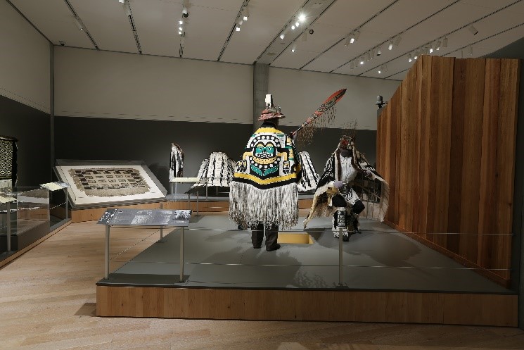 Alaska Native Art Exhibit in Alaska State Museum